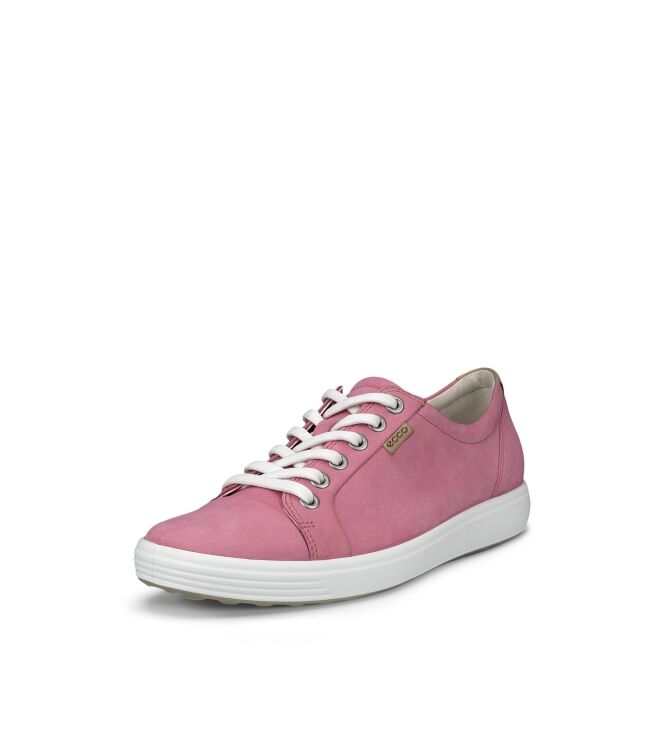 ECCO Soft 7 W bubblegum  ECCO 43000302399, sneakers / veterschoenen Direct leverbaar uit de webshop