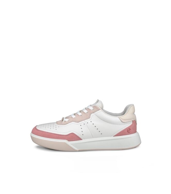 ECCO Street Court W old rose  ECCO 27281361255, sneakers / veterschoenen Direct leverbaar uit de webshop