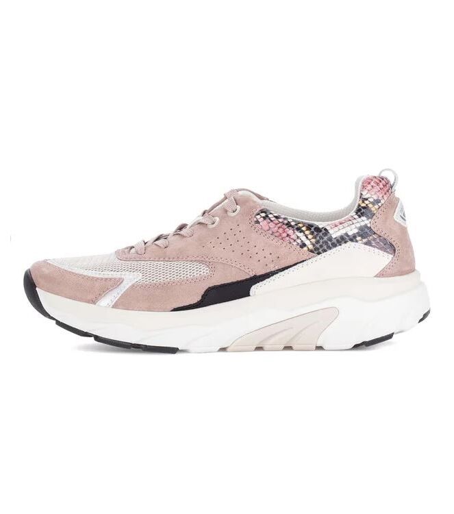 Gabor Rollingsoft 86.935-41 rose/black/creme Gabor Rollingsoft 86.935-41, sneakers / veterschoenen Direct leverbaar uit de webshop