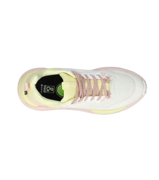 Extra4 Light Hiking Kaizen XL bianco-limone Extra4 1205500, sneakers / veterschoenen Direct leverbaar uit de webshop