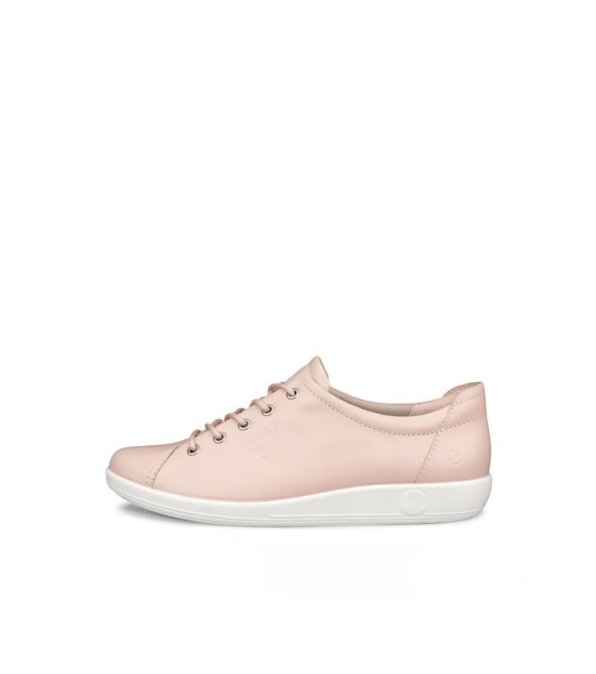 ECCO Soft 2.0 rose dust  ECCO 20650311118, sneakers / veterschoenen Direct leverbaar uit de webshop