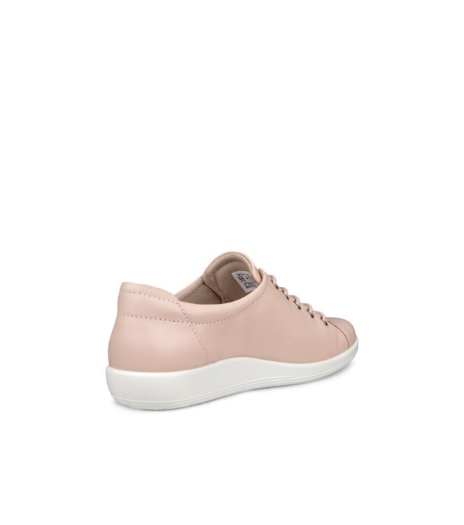 ECCO Soft 2.0 rose dust  ECCO 20650311118, sneakers / veterschoenen Direct leverbaar uit de webshop