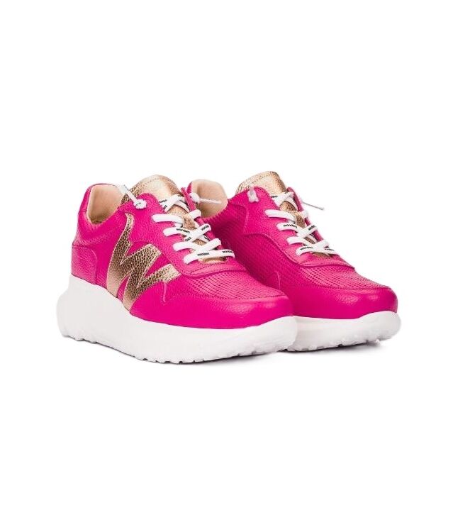 Wonders A-4021 fucsia/rame Wonders A-4021, sneakers / veterschoenen Direct leverbaar uit de webshop
