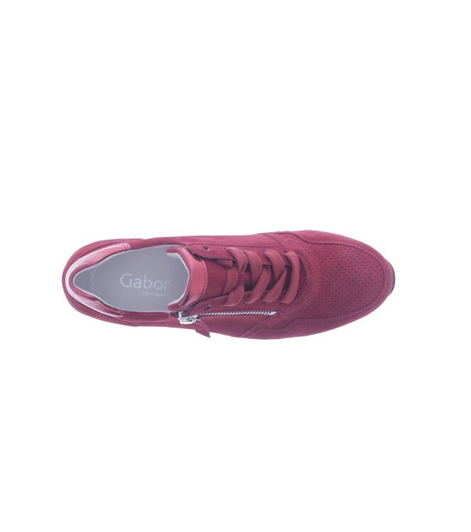 Gabor 06.528-68 rubin/fire Gabor 06.528-68, sneakers / veterschoenen Direct leverbaar uit de webshop