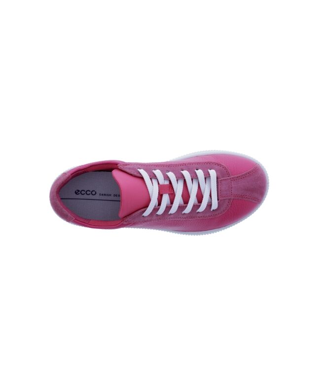 ECCO Soft Zero teaberry  ECCO 22025358420, sneakers / veterschoenen Direct leverbaar uit de webshop