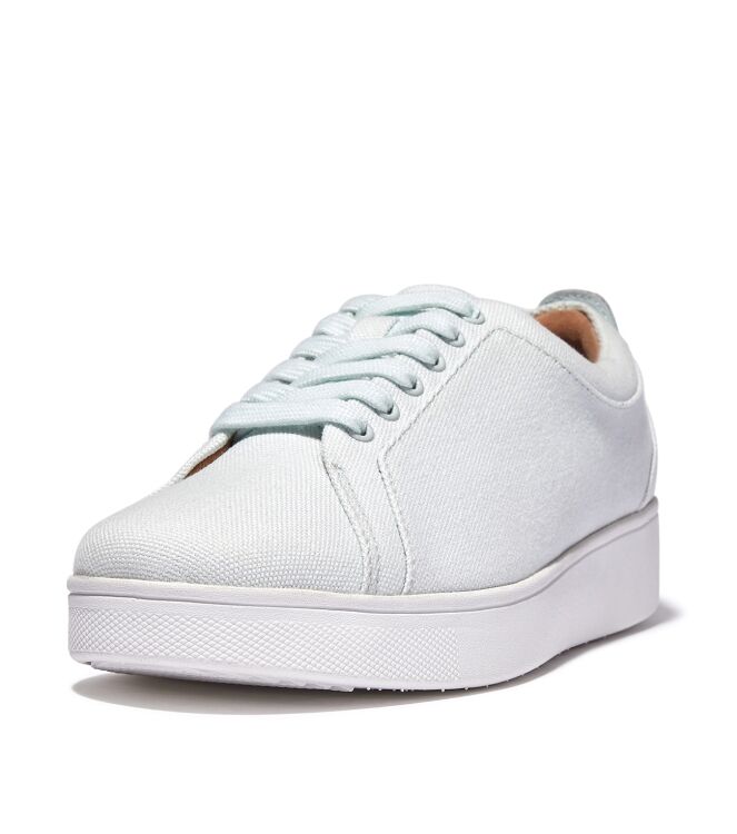 FitFlop Rally Tennis Sneaker seafoam blue  FitFlop FB8-A45, sneakers / veterschoenen Direct leverbaar uit de webshop