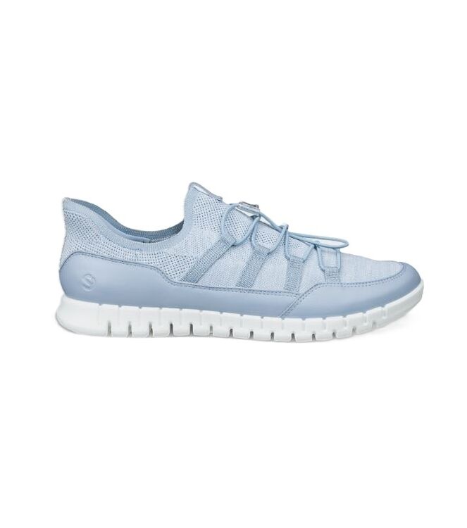 ECCO Gruuv Lite W dusty blue ECCO 24630361528, sneakers / veterschoenen Direct leverbaar uit de webshop