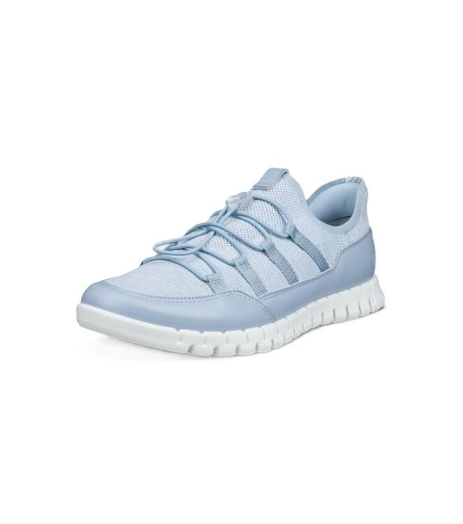 ECCO Gruuv Lite W dusty blue ECCO 24630361528, sneakers / veterschoenen Direct leverbaar uit de webshop