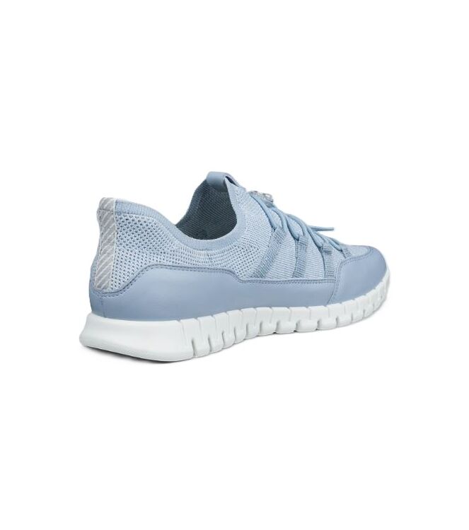 ECCO Gruuv Lite W dusty blue ECCO 24630361528, sneakers / veterschoenen Direct leverbaar uit de webshop