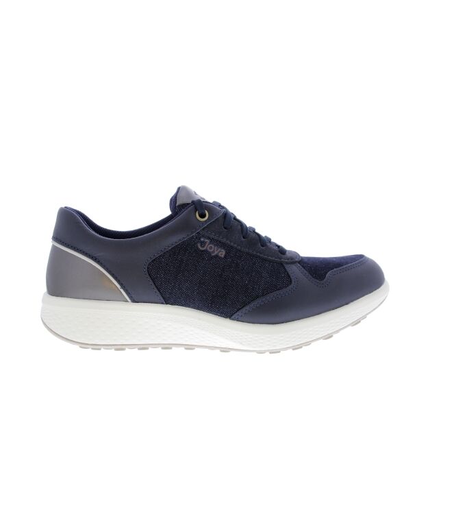Joya Britt Denim blue Joya 981sne, sneakers / veterschoenen Direct leverbaar uit de webshop
