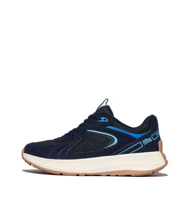 FitFlop F-Mode Flow midnight navy  FitFlop IV7-C16, sneakers / veterschoenen Direct leverbaar uit de webshop