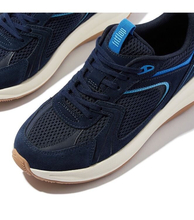 FitFlop F-Mode Flow midnight navy  FitFlop IV7-C16, sneakers / veterschoenen Direct leverbaar uit de webshop