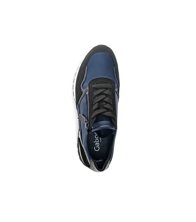 Gabor 76.378-36 ocean  Gabor 76.378-36, sneakers / veterschoenen Direct leverbaar uit de webshop