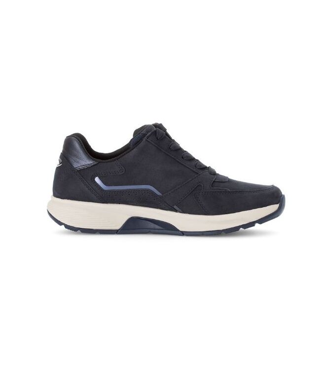 Gabor Rollingsoft 76.878-46 blue  Gabor Rollingsoft 76.878-46, sneakers / veterschoenen Direct leverbaar uit de webshop