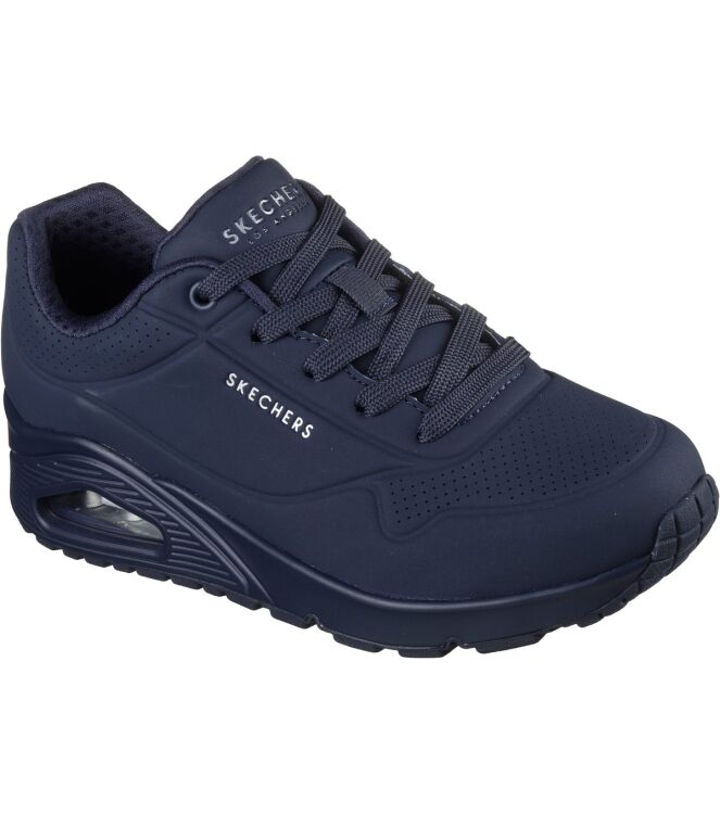 Skechers Uno-Stand On Air dark navy  Skechers 73690-DKNV, sneakers / veterschoenen Direct leverbaar uit de webshop