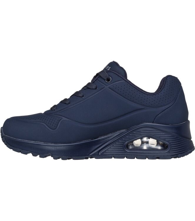 Skechers Uno-Stand On Air dark navy  Skechers 73690-DKNV, sneakers / veterschoenen Direct leverbaar uit de webshop
