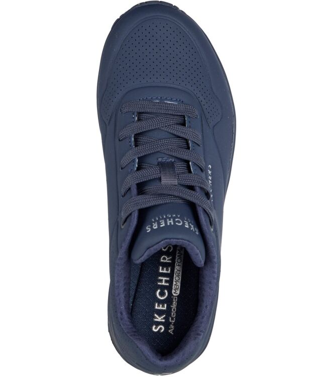Skechers Uno-Stand On Air dark navy  Skechers 73690-DKNV, sneakers / veterschoenen Direct leverbaar uit de webshop