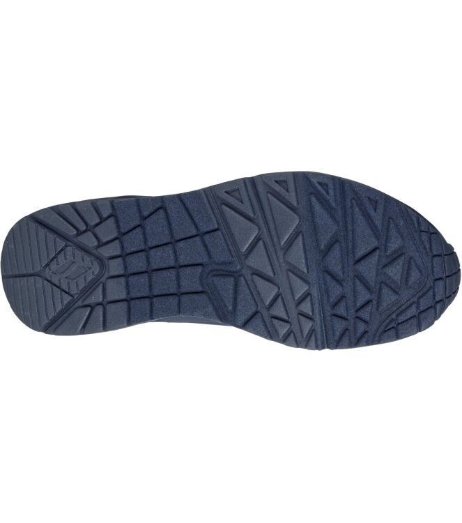Skechers Uno-Stand On Air dark navy  Skechers 73690-DKNV, sneakers / veterschoenen Direct leverbaar uit de webshop