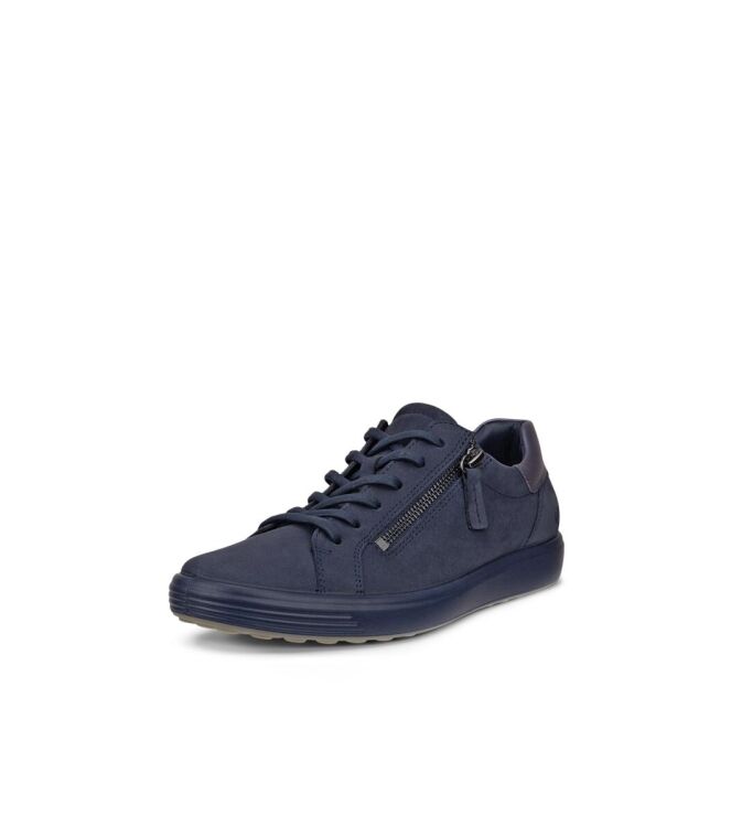 ECCO Soft 7 W marine  ECCO 49055361332, sneakers / veterschoenen Direct leverbaar uit de webshop