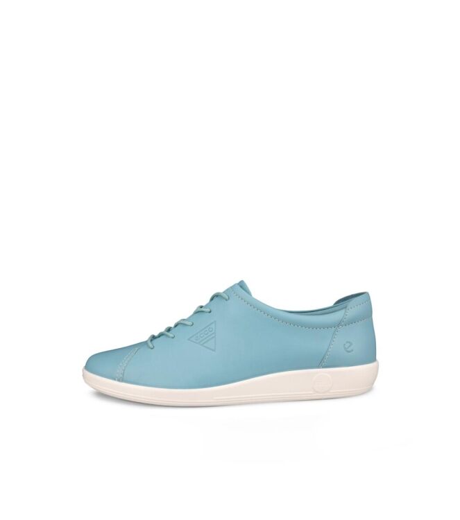 ECCO Soft 2.0 aquatic  ECCO 20658301241, sneakers / veterschoenen Direct leverbaar uit de webshop