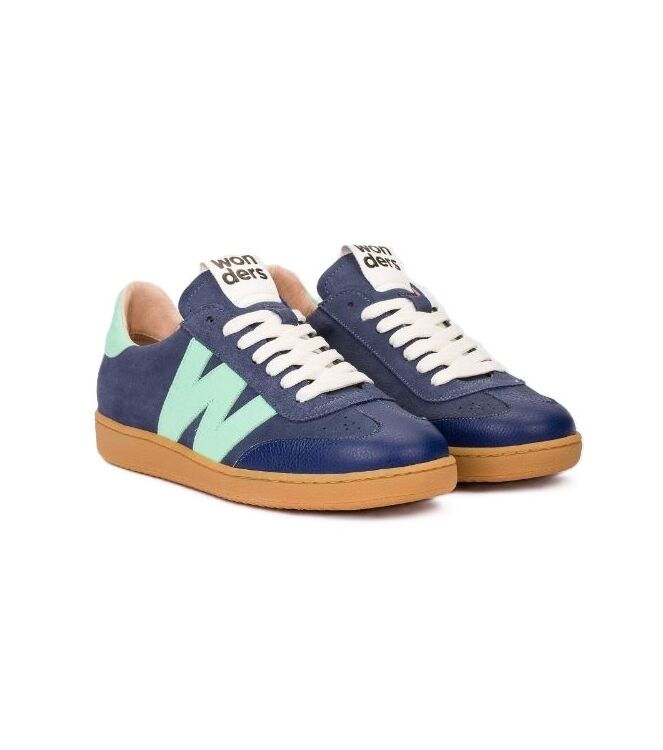 Wonders AP-2001 baltic/mint Wonders AP-2001, sneakers / veterschoenen Direct leverbaar uit de webshop