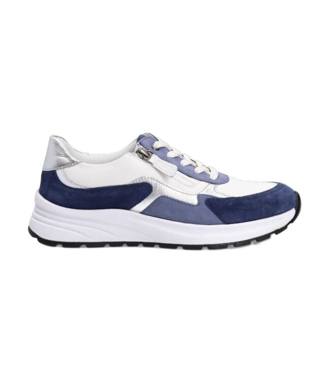 Gabor 86.598-53 latte/marine/silber Gabor 86.598-53, sneakers / veterschoenen Direct leverbaar uit de webshop