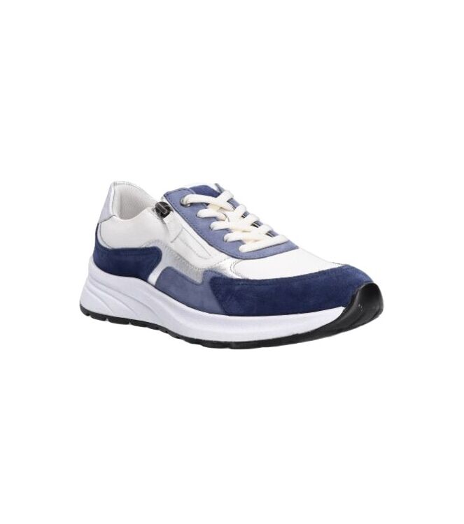 Gabor 86.598-53 latte/marine/silber Gabor 86.598-53, sneakers / veterschoenen Direct leverbaar uit de webshop