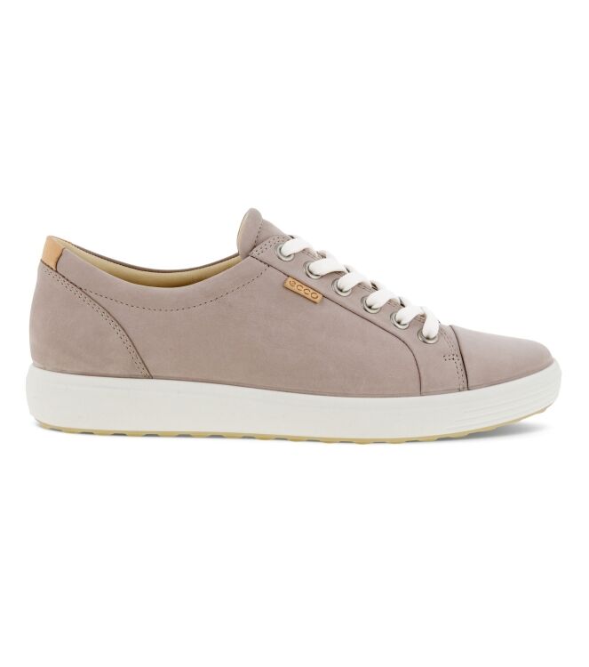 ECCO Soft 7 W grey rose  ECCO 43000302386, sneakers / veterschoenen Direct leverbaar uit de webshop