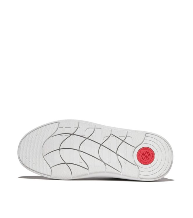 FitFlop Rtg Metallic-Leather silver FitFlop E5T-011, sneakers / veterschoenen Direct leverbaar uit de webshop