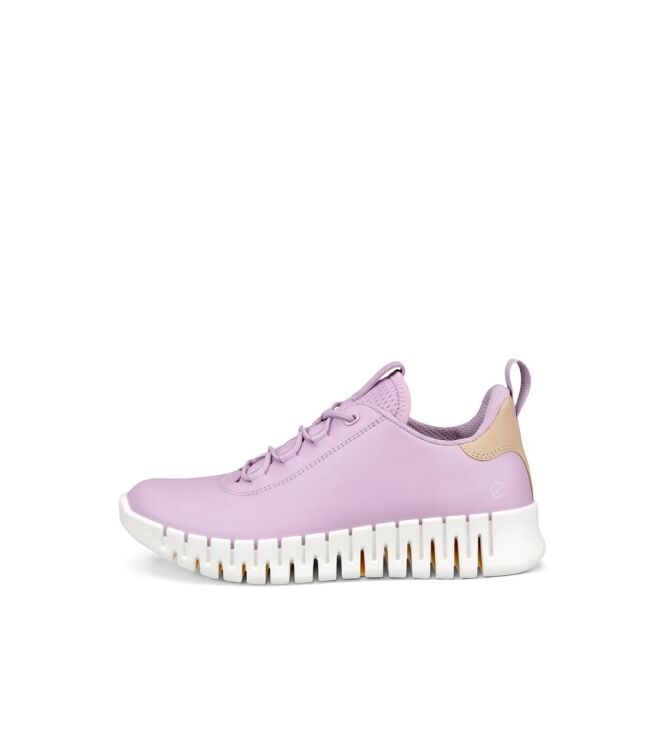 ECCO Gruuv Dual Fit lavender mist  ECCO 21820360990, sneakers / veterschoenen Direct leverbaar uit de webshop