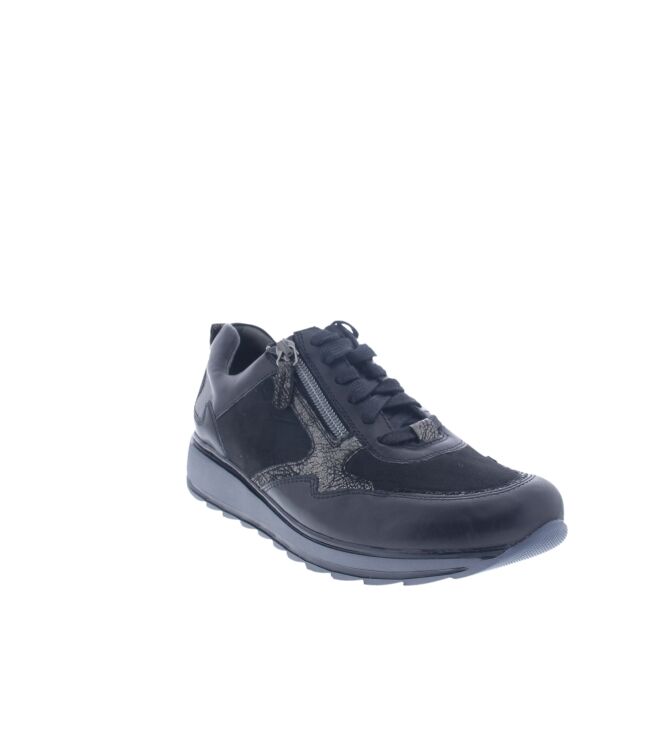 Durea 6261.685.9878 zwart  Durea 6261.685.9878, sneakers / veterschoenen Direct leverbaar uit de webshop