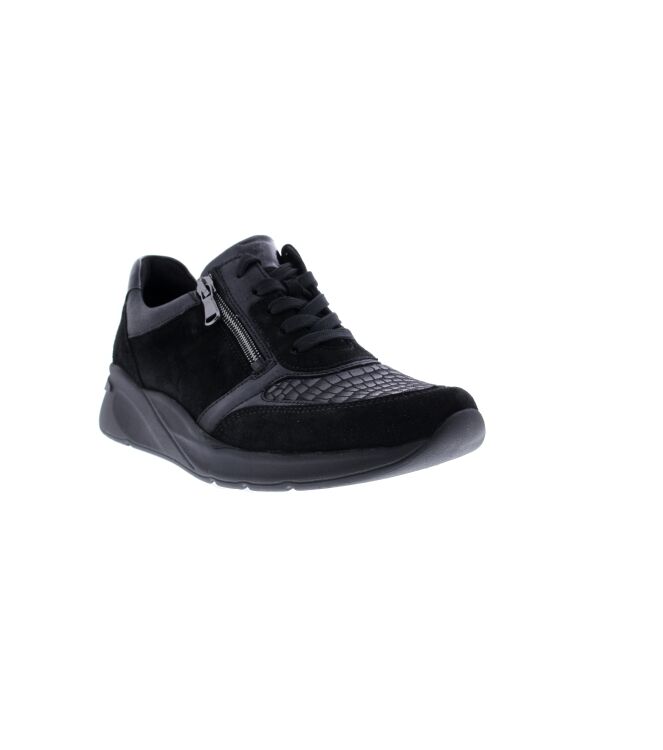 Waldlaufer Dilara schwarz  Waldlaufer 715H02.400.001, sneakers / veterschoenen Direct leverbaar uit de webshop