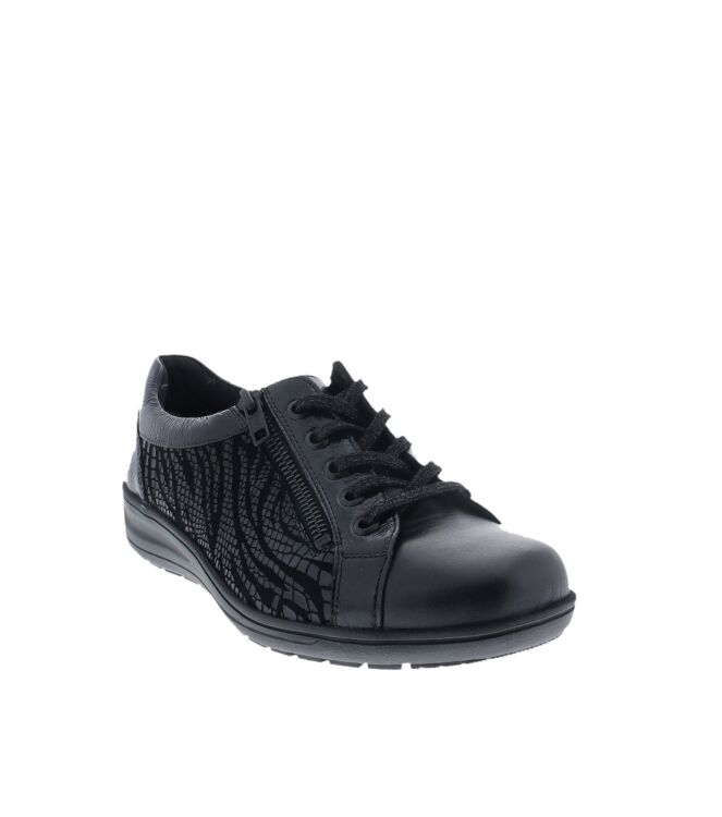 Solidus Kate schwarz  Solidus 29001-01001, sneakers / veterschoenen Direct leverbaar uit de webshop