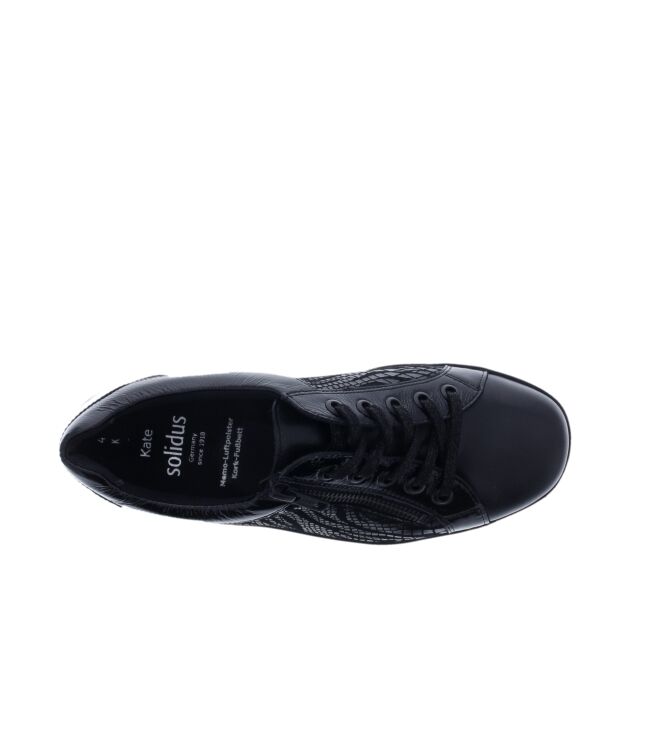 Solidus Kate schwarz  Solidus 29001-01001, sneakers / veterschoenen Direct leverbaar uit de webshop