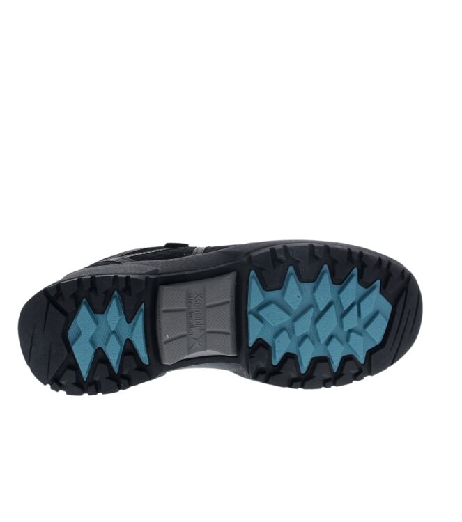 Xsensible Stretchwalker Stockholm black  Xsensible Stretchwalker 40202.5.001, sneakers / veterschoenen Direct leverbaar uit de webshop