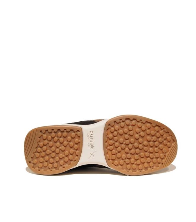 Xsensible Stretchwalker SWX11 black combi  Xsensible Stretchwalker 30085.2.080, sneakers / veterschoenen Direct leverbaar uit de webshop