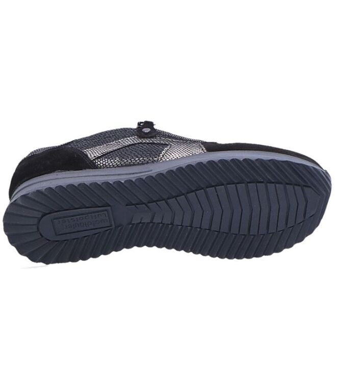 Waldlaufer Vicky schwarz  Waldlaufer 752004.406.001, sneakers / veterschoenen Direct leverbaar uit de webshop