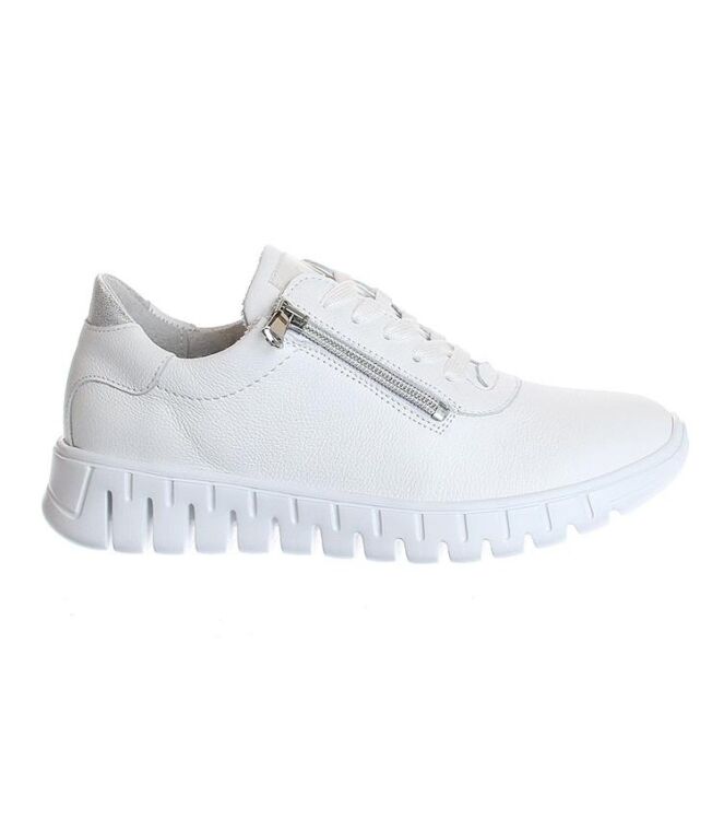 Waldlaufer Birdy weiss  Waldlaufer 916001.303.663, sneakers / veterschoenen Direct leverbaar uit de webshop