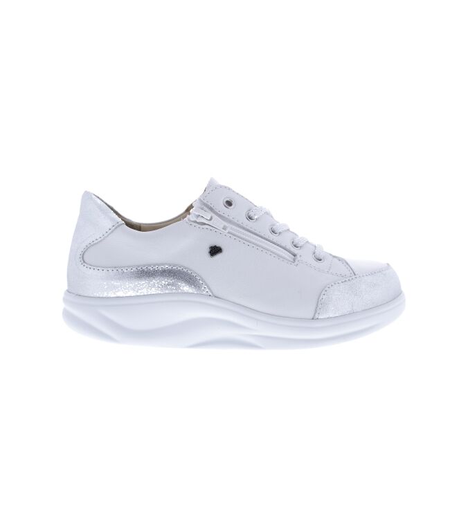 Finn Comfort Hachiouji silber/weiss  Finn Comfort 02974-902893, sneakers / veterschoenen Direct leverbaar uit de webshop