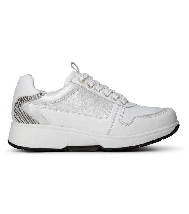 Xsensible Stretchwalker Marsala white combi  Xsensible Stretchwalker 30221.3.151, sneakers / veterschoenen Direct leverbaar uit de webshop