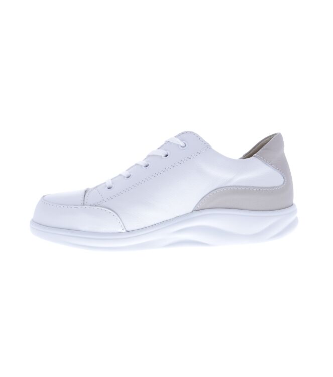 Finn Comfort Hachiouji weiss/panna Finn Comfort 02974-903073, sneakers / veterschoenen Direct leverbaar uit de webshop