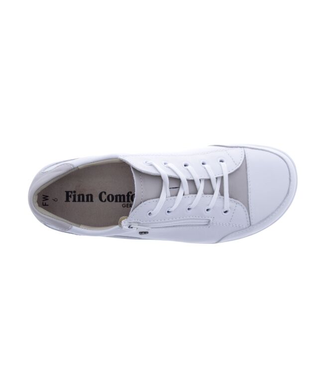 Finn Comfort Hachiouji weiss/panna Finn Comfort 02974-903073, sneakers / veterschoenen Direct leverbaar uit de webshop
