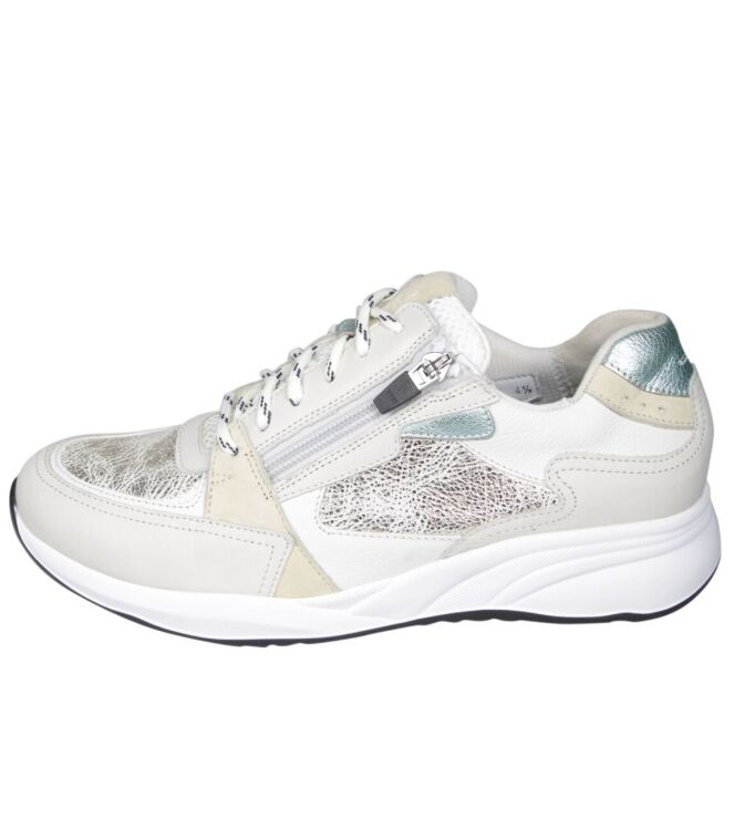 Durea 6295.608.1613 witgoud-ivoor  Durea 6295.608.1613, sneakers / veterschoenen Direct leverbaar uit de webshop