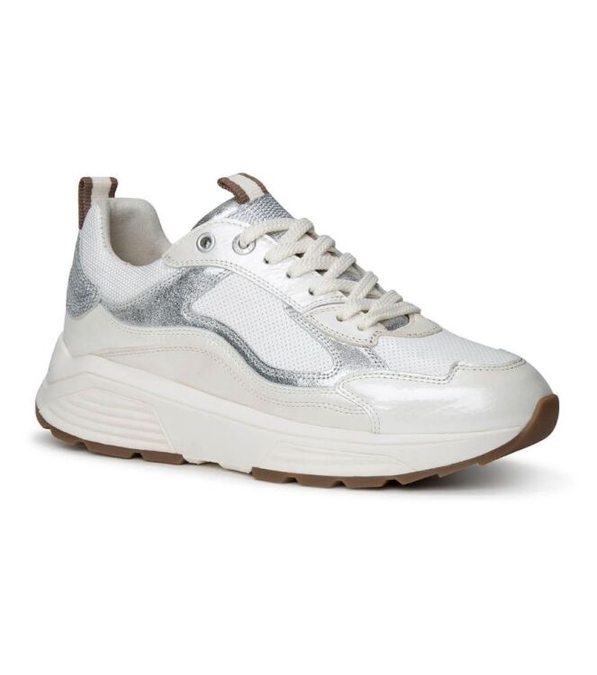Xsensible Stretchwalker Milau off white combi  Xsensible Stretchwalker 33004.4.157, sneakers / veterschoenen Direct leverbaar uit de webshop