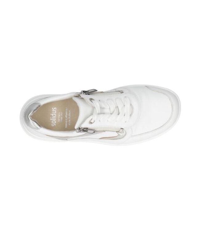 Solidus Karima weiss Solidus 45800-10343, sneakers / veterschoenen Direct leverbaar uit de webshop