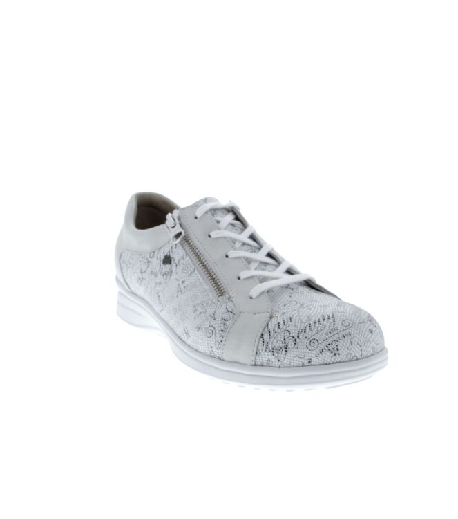 Finn Comfort Bexley-LadyLine bianco  Finn Comfort 02231-902444, sneakers / veterschoenen Direct leverbaar uit de webshop