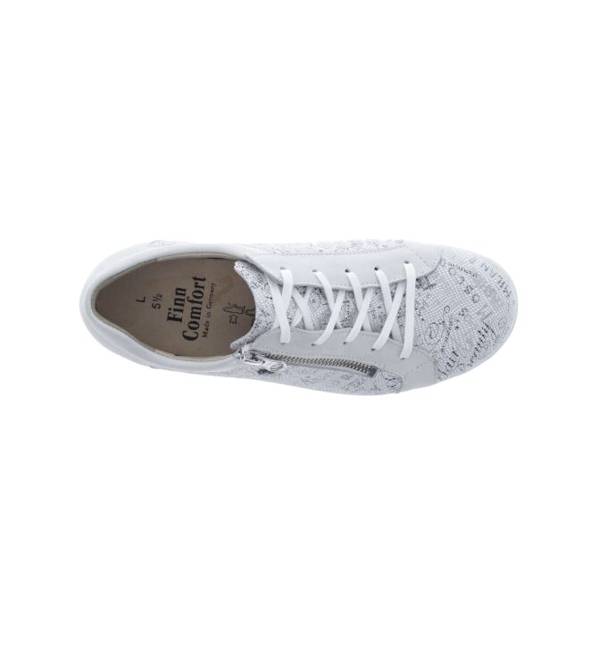 Finn Comfort Bexley-LadyLine bianco  Finn Comfort 02231-902444, sneakers / veterschoenen Direct leverbaar uit de webshop