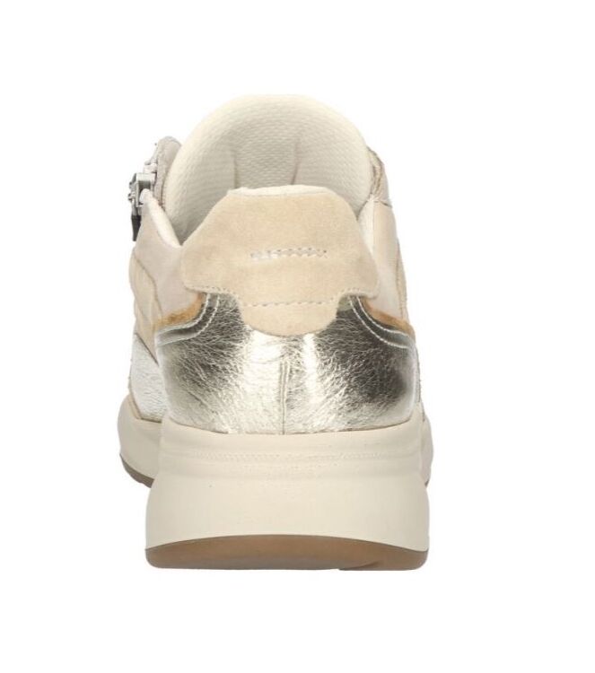 Durea 6308.605.1589 taupe/platino  Durea 6308.605.1589, sneakers / veterschoenen Direct leverbaar uit de webshop