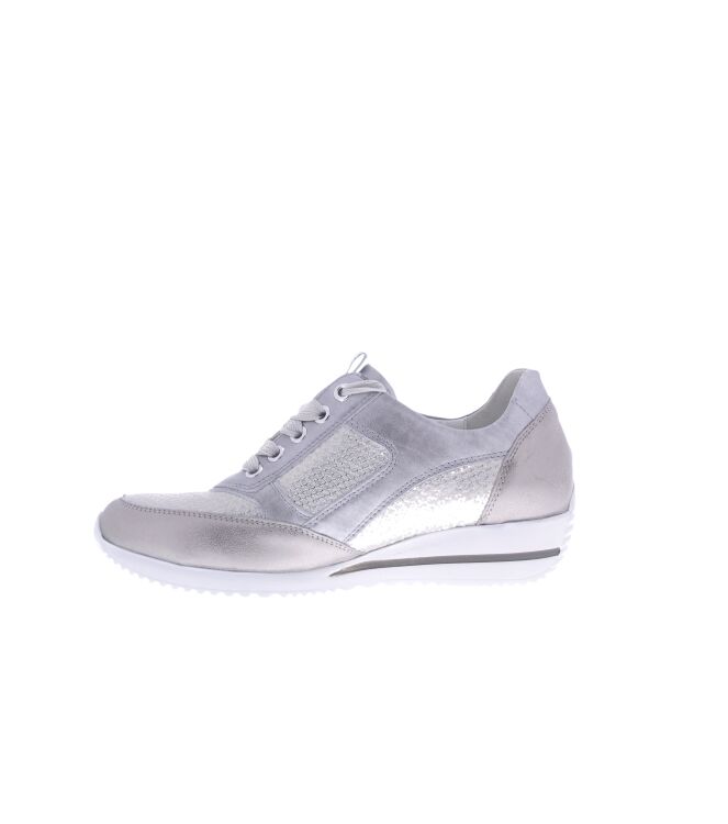 Waldlaufer Himona stein  Waldlaufer 980008.603.726, sneakers / veterschoenen Direct leverbaar uit de webshop
