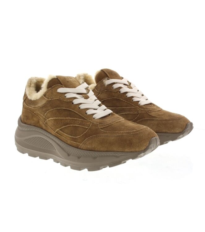 Piedi Nudi West biscuit brown  Piedi Nudi 02.01, sneakers / veterschoenen Direct leverbaar uit de webshop